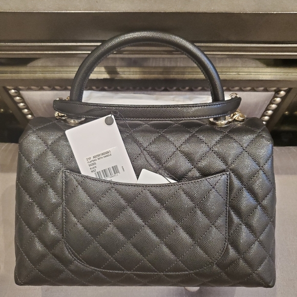 Chanel Coco Flap with Top Handle - Picture 7 of 16